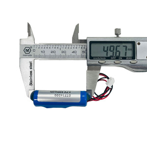 저렴한 가격 14*50mm 리튬 이온 14500 <span class=keywords><strong>3.7V</strong></span> 800mAh 600mAh 리튬 이온 충전식 원통형 Lipo 배터리 (PCB 및 전선 포함) - Product Image 2