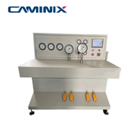 Machine de test de calibrage de manomètre de pression de gaz à commande PLC, vente directe usine