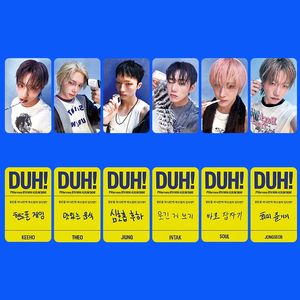 6 unids/set <span class=keywords><strong>KPOP</strong></span> P1HARMONY DUH álbum tarjetas fotográficas lista THEO SOUL KEEHO D <span class=keywords><strong>U</strong></span> EXCLUSIVO Ver tarjetas Selfie JONGSEOB JIUNG INTAK Fans regalos - Product Image 3