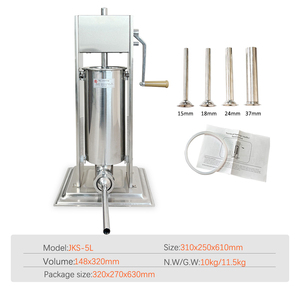 Sortie d'usine nouvelle machine à saucisses en acier inoxydable 11LBS/5L pour la maison et le restaurant - Product Image 5