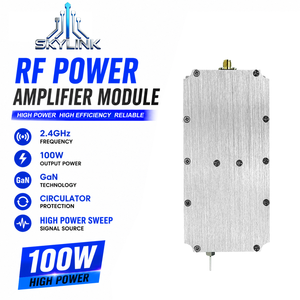 Módulo Amplificador de Potencia RF GaN de Alto Rendimiento de 100W, 950-1100 MHz, 1100-1300 MHz, 47dBm, 28V, Banda Ancha, Anti-Drones - Product Image 1