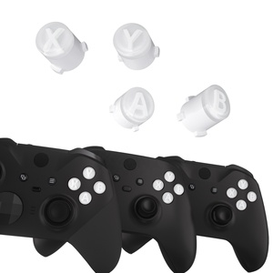 <b>Robot</b> White ABXY Button <b>Kit</b> for Xbox Series X/S Controller - Custom Controller Mod Replacement - Product Image 2