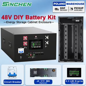 EU Stock DIY Box Metal <b>Shell</b> Empty Case 16S 48V 280Ah Battery Box Kit 200A JK V19 BMS for 3.2V 280Ah 314Ah 320Ah Lifepo4 Battery - Product Image 1