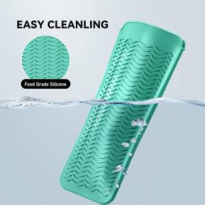 Redresseur et <span class=keywords><strong>fer</strong></span> à <span class=keywords><strong>friser</strong></span> repose tapis en silicone résistant à la chaleur pour <span class=keywords><strong>fer</strong></span> plat - Product Image 2