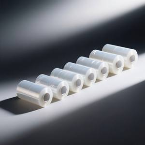 Film étirable transparent de qualité industrielle, haute brillance, renforcé, adhésif, pour moulage par soufflage, en rouleau jumbo, pour usage manuel et industriel, vente en gros - Product Image 6