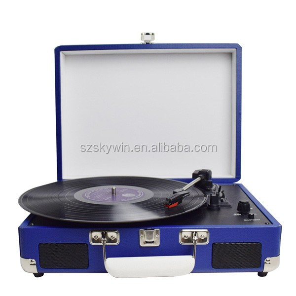 2025 Color Customizedable Belt Drive Turntable Record Player Bt Vinyl Record Player Semi-automatic Phonograph 3-Speed Gramaphone