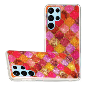 ขายส่งโรงงานที่กำหนดเองการออกแบบที่มีเปลือกข้าว IMD พิมพ์ TPU กรณีปกโทรศัพท์สำหรับ Samsung S22อัลตร้า <span class=keywords><strong>S1</strong></span>บวก S20FE A53 - Product Image 4