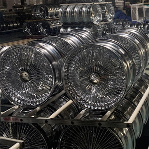 Jantes à rayons chromées BW pour <span class=keywords><strong>Cadillac</strong></span> Chrys 14 15 16 17 18 pouces, autres jantes forgées pour voitures anciennes et classiques - Product Image 6