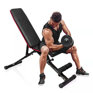 Banc de musculation pliable et réglable <span class=keywords><strong>Techsport</strong></span> en métal pour exercices de sit-up et d'haltères - Durable, écologique, de haute qualité, pour usage domestique - Product Image 4