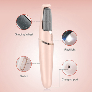 Masajeador Profesional Recargable, Removedor de Callos Eléctrico, Exfoliante para Pies, Herramienta de Pedicura para el Hogar - Product Image 5