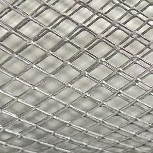 टिकाऊ निर्माण बाधाओं और सुरक्षा स्क्रीनिंग के लिए हीरा विस्तारित तार-विद्युत-जस्ती इस्पात - Product Image 3