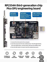 Carte d'ingénierie DFU OSS RP2350A pour iPhone XR-11PM – Outil de développement de microcontrôleur pour réparation en mode PWND violet avec puce à un clic