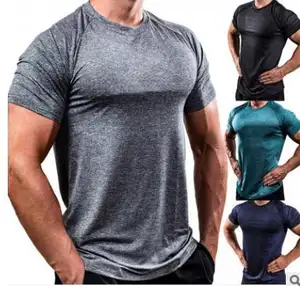 Camiseta de entrenamiento personalizada para hombre, camisa de compresión deportiva, estilo básico