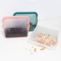 Sac organisateur de joint de conservation Silicone à fond large pour voyager Silicone stockage minimaliste multifonction 212g