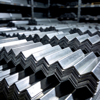 Profil Aluminium Ekstrusi Finishing Pabrik Grosir 5083 5086 5383 6061 6082 6063 T6 Batang Sudut Aluminium