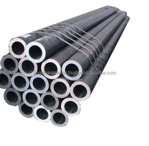 Tuyau en acier sans soudure au carbone laminé à chaud ST37 ST52 1020 1045 A106B Tuyau fluide - Product Image 1