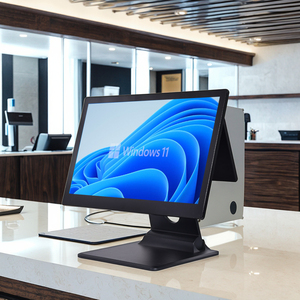 เครื่องบันทึกเงินสดแบบ All-in-One จอคู่ I3 หน้าจอสัมผัสแบบ Capacitive ขนาด 15.6 นิ้ว พร้อม Wi-Fi 6 ขนาด 11.6 นิ้ว รับประกัน 1 ปี - Product Image 1