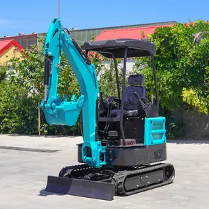 Supply of 2 t Excavator diesel hydraulic crawler excavator multi-function orchard garden excavator