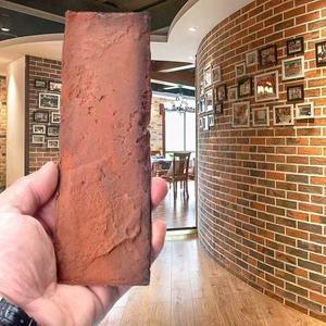 Peinture à l'argile modifiée, matériau MCM, rouge gris, décoration de façade, texture rustique, briques de <span class=keywords><strong>parement</strong></span> douces, construction de bâtiments - Product Image 2