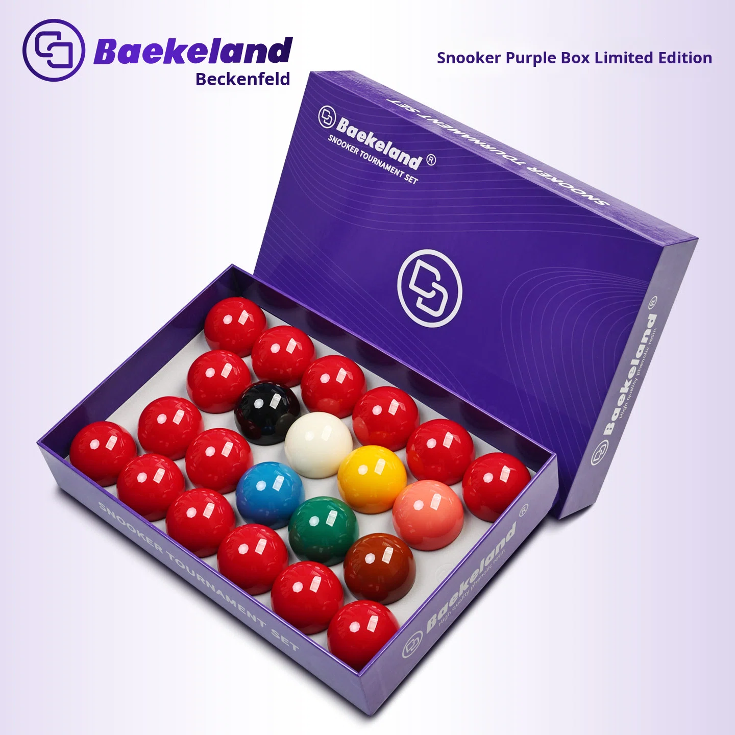 Pegasi Casino English Pool Balls Set 16 Stück - 50,8mm - Phenolharz - Polierte Billardkugeln - Langlebige Billardkugeln - A Klasse Biljartset - Passend für Englische Pooltafeln - Billard Zubehör