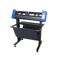 Colordowell EH-720AB 28.3 pulgadas, nuevo diseño, plotter de contorno automático con función de corte de pegatinas autoadhesivas y controlador de motor paso a paso