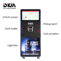 Máquina Expendedora Automática DKM para Fitness de Batidos de Proteína de Varios Sabores con Mezclador para Gimnasio