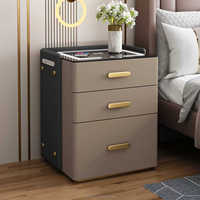 Armoire de rangement domestique antivol intelligente moderne coffre-fort multifonctionnel caractéristiques cachées aucune installation requise chambres à coucher