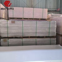 Feuille de PMMA acrylique brillante recyclable 2mm résistante aux UV et à la chaleur 1220x2440mm, découpe personnalisable pour enseignes de fête DIY FBA