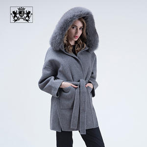 <span class=keywords><strong>Cappotto</strong></span> <span class=keywords><strong>con</strong></span> cappuccio <span class=keywords><strong>in</strong></span> lana di lana di lunga durata Janefur <span class=keywords><strong>in</strong></span> stock da <span class=keywords><strong>donna</strong></span> <span class=keywords><strong>in</strong></span> lana cashmere <span class=keywords><strong>con</strong></span> collo <span class=keywords><strong>in</strong></span> vera <span class=keywords><strong>pelliccia</strong></span> di volpe - Product Image 2