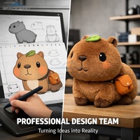 Fabricante de Peluches de Capibara Personalizados, B2B, OEM, ODM, Diseño Original, Muestras, Producción en Masa, Proveedor Certificado de Calidad, Expertos