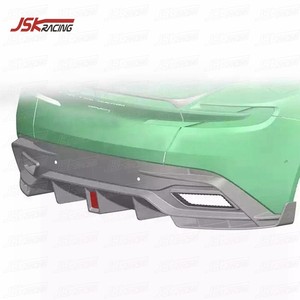 Diffusore posteriore in fibra di carbonio a secco stile PT per 2016 2023 <span class=keywords><strong>Aston</strong></span> <span class=keywords><strong>Martin</strong></span> DB11 - Product Image 2
