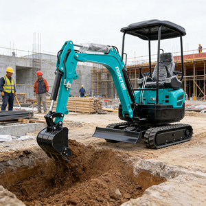 Miniexcavadora Tobeter de 1.8 Toneladas con Motor EURO 5 Certificado por la EPA, Maquinaria de Construcción de Alta Eficiencia - Product Image 5