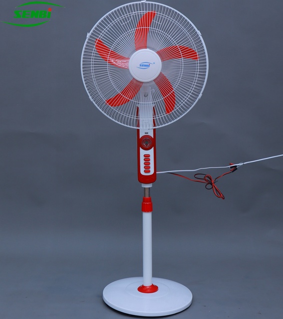 16 Inch 18 Inch Led Light Stand Fan AC DC Solar Stand Fan Rechargeable Lithium Stand Fan
