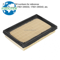 Harga grosir pabrik suku cadang mesin mobil Filter udara 17801-21060 Filter Filter Filter untuk TOYOTA Corolla Filter