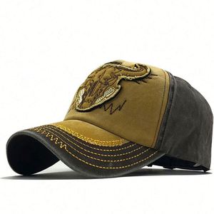 Casquettes de sport délavées pour homme, avec logo personnalisé, style baseball vieilli, casquette de papa - Product Image 4
