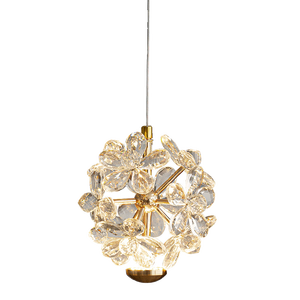 Lámpara de Araña Pequeña de Cristal K9 de Lujo, Altura Ajustable, para <span class=keywords><strong>Dormitorio</strong></span>, Comedor, Sala de Estar y Porche - Product Image 5