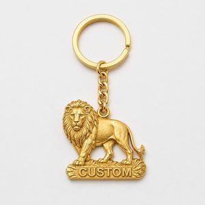 Llaveros 3D Miniatura Personalizados al por Mayor, Chapados en Oro, con Animales Esculpidos, para Promoción de Zoológicos, Recuerdo, Soporte para Llaves - Product Image 2