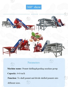 땅콩 필링 장비 석재 제거 포격 등급 통합 기계 땅콩 데스토너 농장용 쉘러 학년 기계 - Product Image 3