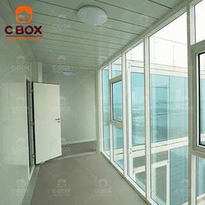 Cbox Easy Assembly Modular 20ft Flat Pack Office Building Mobile Project Department Dormitory <b>Prefab</b> Container <b>House</b> - Product Image 4