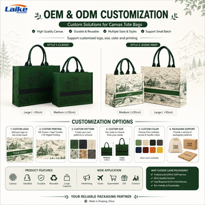 Bolsas de Compras Reutilizables Ecológicas Personalizadas, Bolsas de Tela de Algodón Orgánico con Compartimentos - Product Image 3