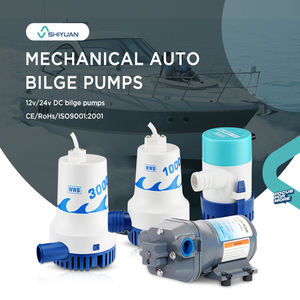 Système de <span class=keywords><strong>pompe</strong></span> de cale électrique Shiyuan 24V 12V 500 Gph, pompes marines pour le pompage des bateaux - Product Image 3