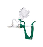 Seringue vétérinaire automatique de haute qualité 6 ml en matériau durable avec flacon, seringue continue en plastique et acier