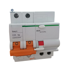EASY9 Vigi 2P C25A กระแสไฟตกค้างเครื่องตัดกระแสไฟฟ้ารั่วอุปกรณ์โอเวอร์โหลดไฟฟ้าลัดวงจร AC 23 - Product Image 1