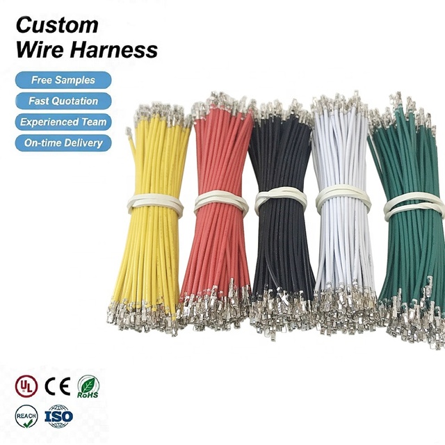 Cable Assembly Manufacturer Terminal Wire Harness for Electronic Applications-for Motorcycle Home Appliances Lighting PVC Nylon