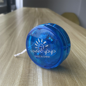 Yo-Yo Transparente Personalizable OEM de 6.2cm con Luz LED Intermitente, Juguete Clásico de 47g con Embrague de Plástico - Product Image 4