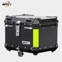 Promotion : Top Case Moto 45L en Alliage d'Aluminium Étanche Personnalisable – OEM, ODM, Vente en Gros, Logo Personnalisé, Commandes en Gros Acceptées