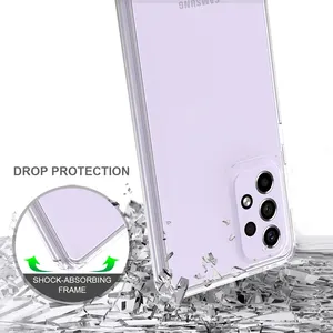 for Samsung Galaxy A33 5G Clear PC TPU shockproof mobile phone case ,For A33 5G phone case print pattern