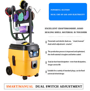 <span class=keywords><strong>Macchina</strong></span> per levigatura pneumatica elettrica FUNISI <span class=keywords><strong>macchina</strong></span> per levigatura sottovuoto aspirapolvere - Product Image 2