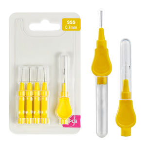 แปรงขัดซอกฟันแปรงจัดฟันแบบนิ่มและไม่ลื่น - Product Image 4