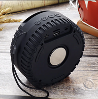 Enceinte portable rechargeable en forme de pneu avec lumières LED, basses profondes, puissance de sortie 100-300W pour usage extérieur, Boombox